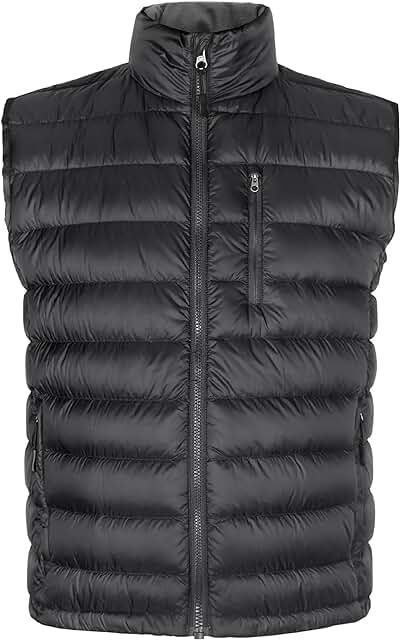 Men's Lightweight Packable Down Puffer Vest
