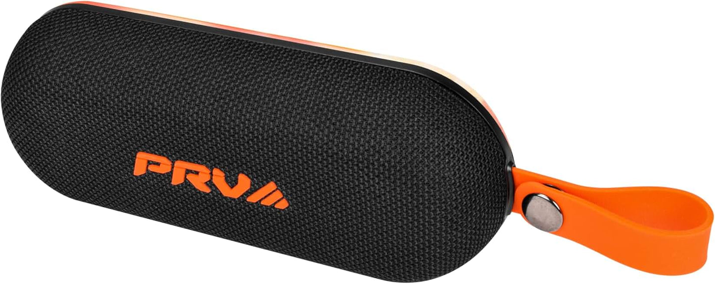 Portable Waterproof Bluetooth Speaker with Lights and Bass