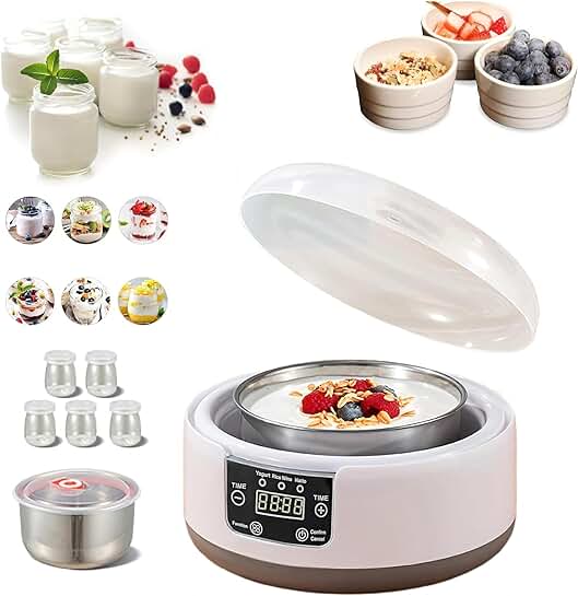 Automatic Yogurt Maker with Temp and Time Control