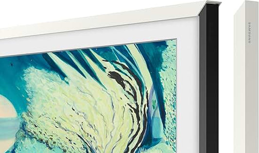 55-inch Modern White Bezel for The Frame TV