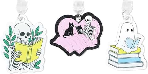 Set of 3 Halloween Ghost Skull USB-C Dust Plugs