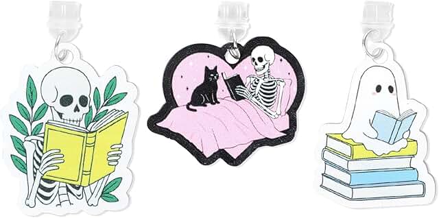 Set of 3 Halloween Ghost Skull USB-C Dust Plugs