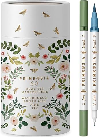 Dual Tip Marker Pens for Art and Illustration