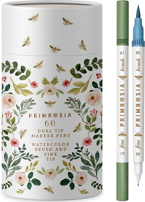 Dual Tip Marker Pens for Art and Illustration