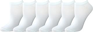 Six Pairs of Women's Casual Low-Cut Socks