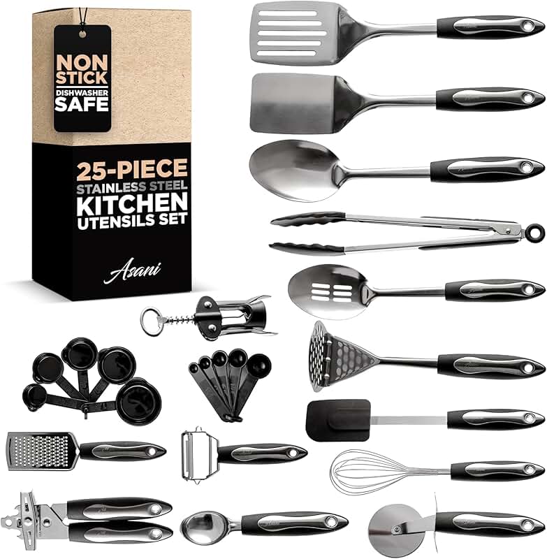 5 Quart Nonstick Ceramic All-in-One Pan with Lid and Accessories