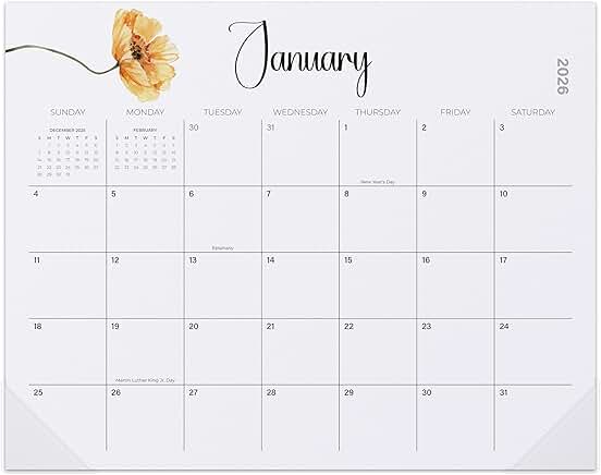 Magnetic 2026-2027 Wall Calendar, 18 Months, 15x12