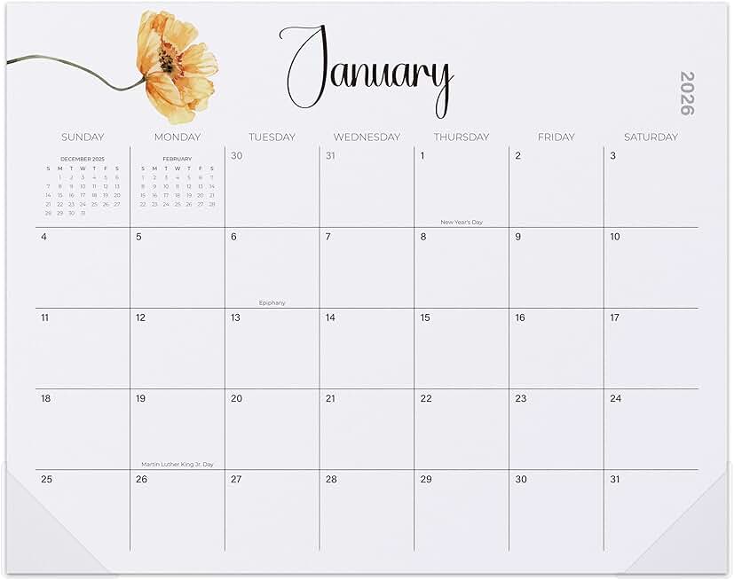 Magnetic 2026-2027 Wall Calendar, 18 Months, 15x12