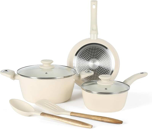 8-Piece Silicone Kitchen Utensil Set with Holder