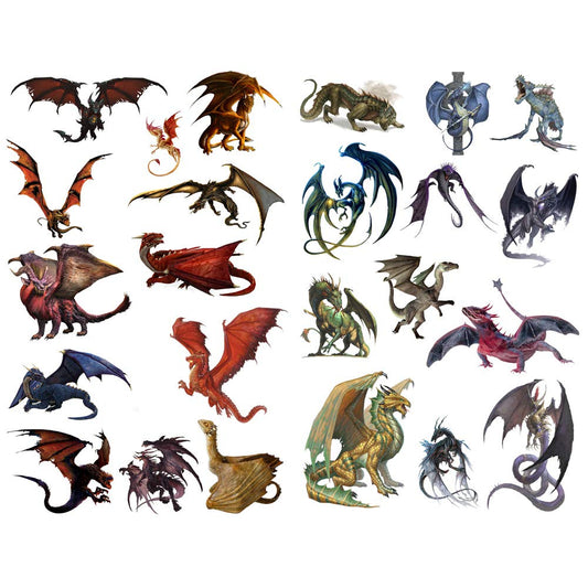 Seasonstorm Dragon Cute Aesthetic Diary and Scrapbook Stickers