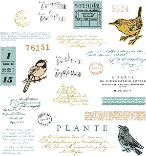 A5 Clear Stamps and Framelits Bird Song