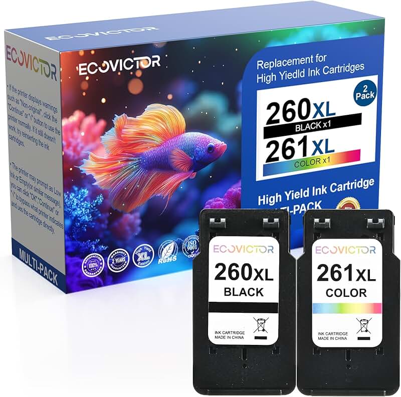 Sustainable Ink Cartridge Replacement for Canon Pixma Printers