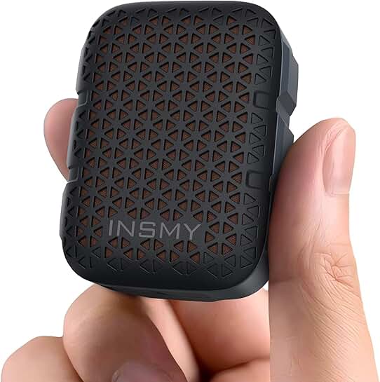 Small waterproof clip-on wireless stereo speaker