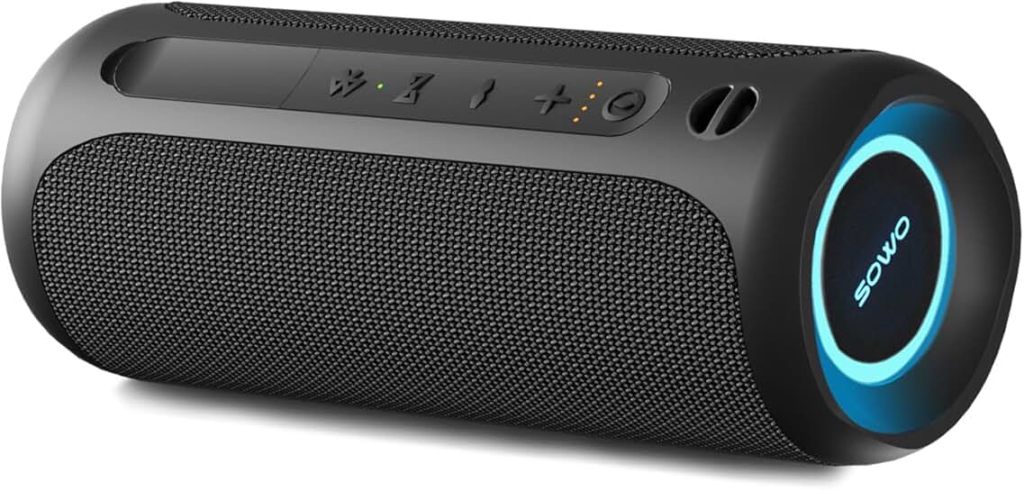 Wireless Portable Waterproof Bluetooth Speaker with 25W Sound