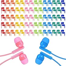 150 Pack Kids Wired Earbuds for School and Computers