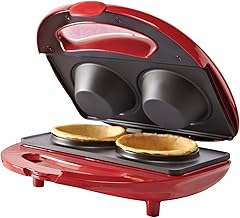 Red Waffle Bowl Maker