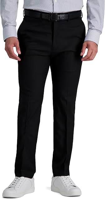 Men's Slim Fit Solid Dress Pants