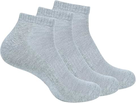 Set of three women's ankle socks for gym and daily wear
