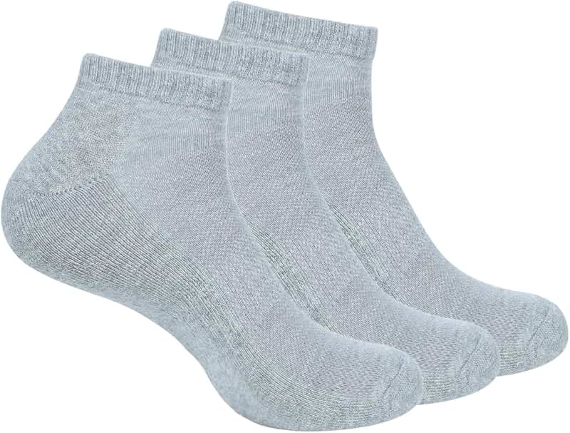 Set of three women's ankle socks for gym and daily wear