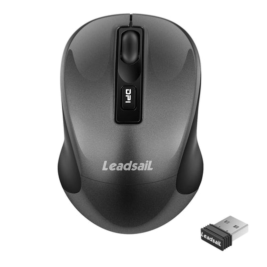 Wireless Slim Optical Mouse with 4 Buttons