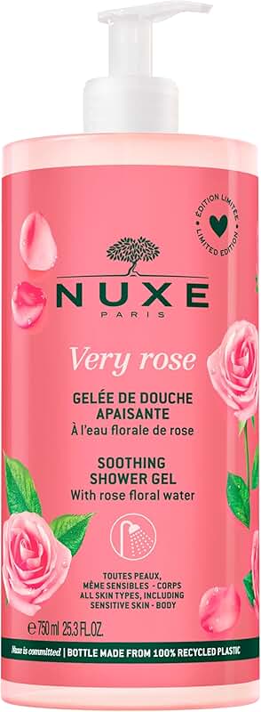 Gentle Rose Scented Body Wash for All Skin Types