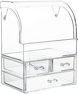 Large Waterproof Makeup Organizer with Drawers