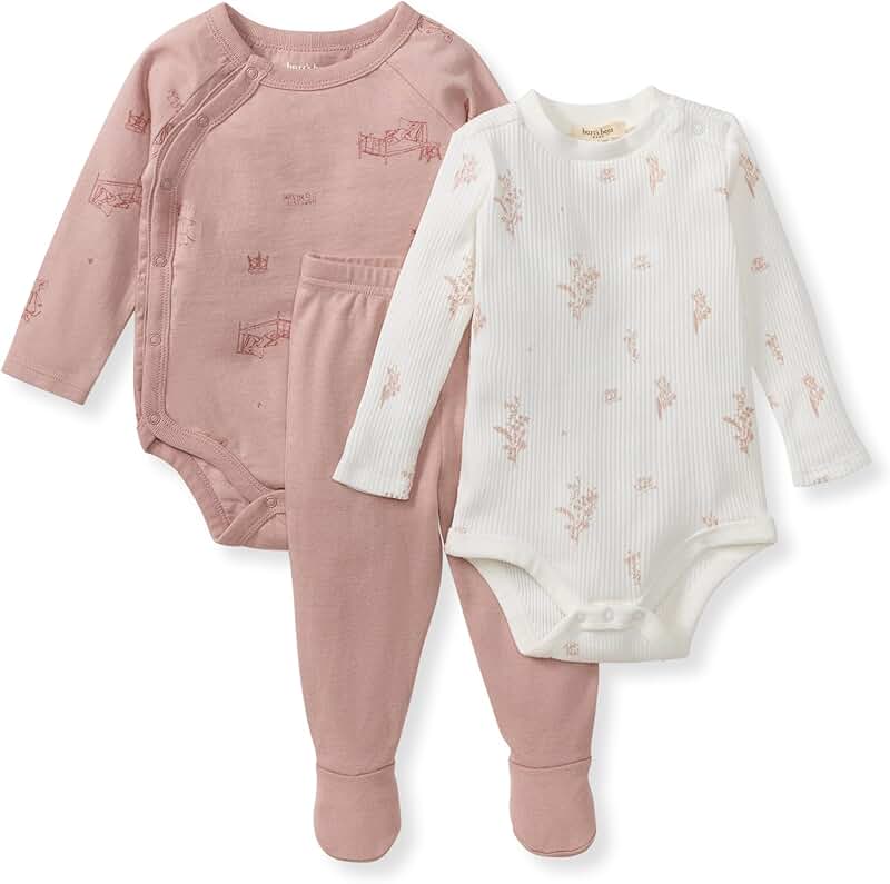 Unisex 3-Piece Organic Cotton Baby Outfit
