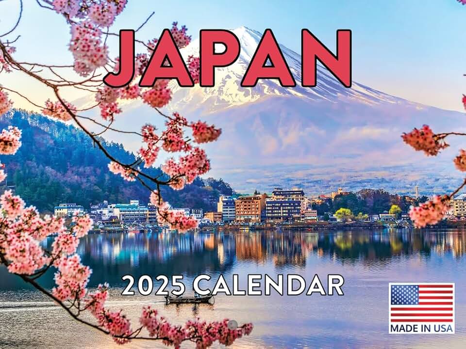 2025 Japan Calendar with Monthly Wall Pages