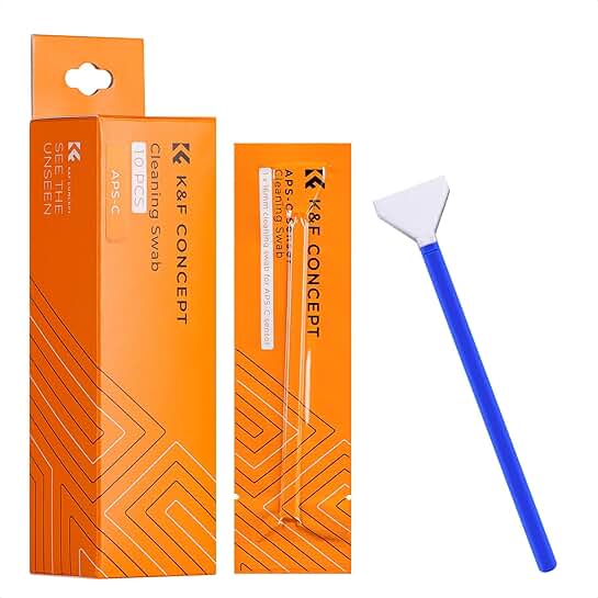 10 Pack APS-C Sensor Cleaning Swabs for DSLR Cameras