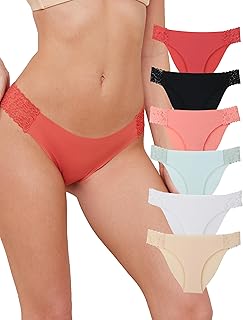 Six-pack seamless women's bikini underwear