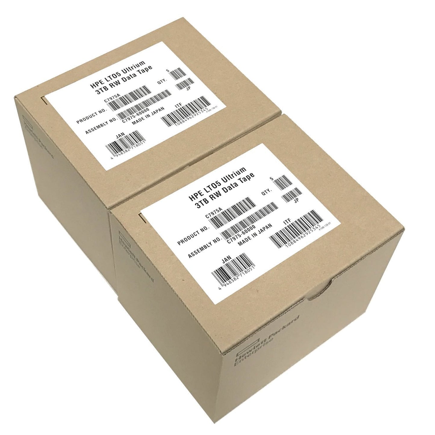 HEWLETT PACKARD LTO5 Ultrium 3TB RW Data Tape - 10 PACK