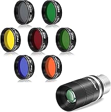 1.25 inch Telescope Zoom Eyepiece with 7 Filter Set