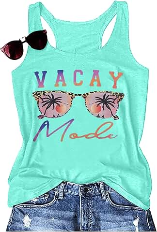 Women’s Summer Beach Tank Top for Vacation