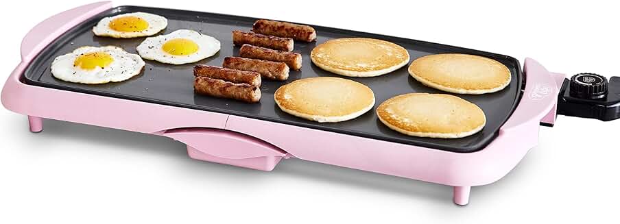 Extra Large Electric Griddle with Nonstick Surface