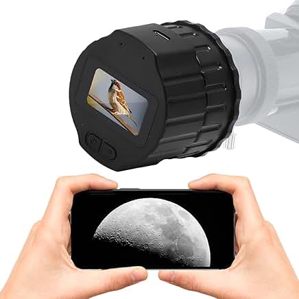WiFi Telescope Camera with 16MP and 1080P Display