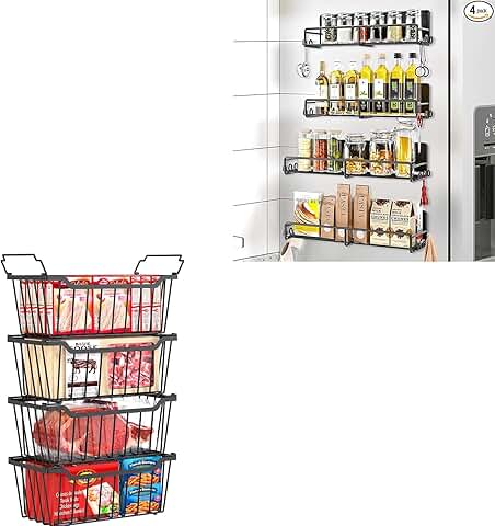 Kitchen Storage Basket for Spices and Seasonings