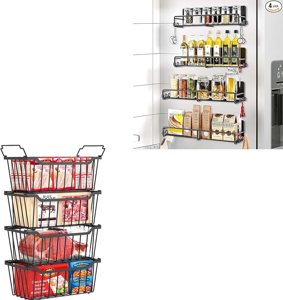 Kitchen Storage Basket for Spices and Seasonings