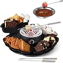 Indoor Smores Maker and Fondue Set with Trays