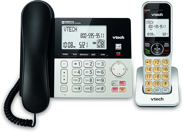 Corded and cordless phone with answering and call blocking