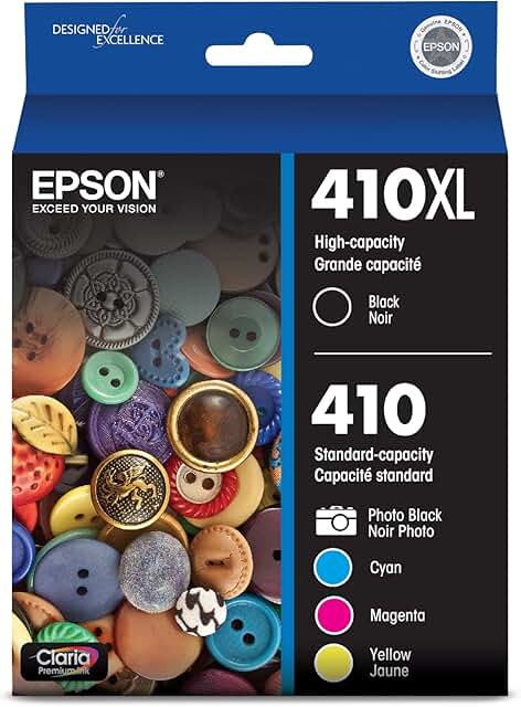 High Capacity Black and Color Ink Cartridge Pack