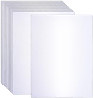White Shimmer Cardstock, 120 Sheets, 8.5x11, 250gsm