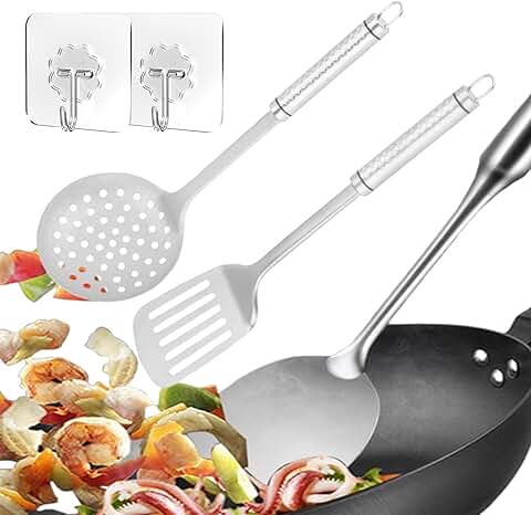 Titanium Cooking Spatula Set, 2 Pieces