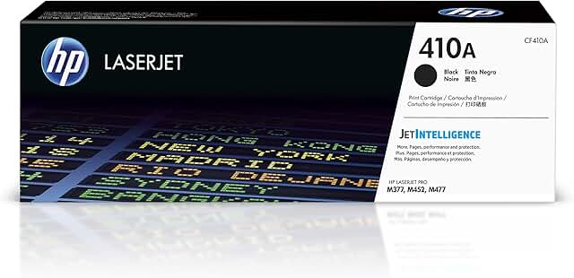 Black LaserJet Toner Cartridge