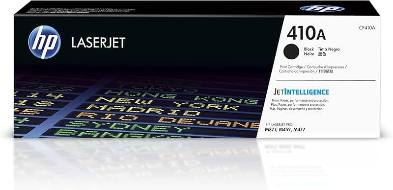 Black LaserJet Toner Cartridge