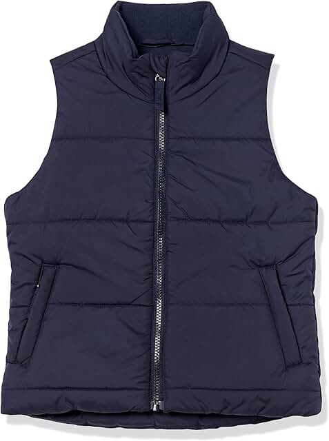 Heavyweight Puffer Vest for Girls and Toddlers