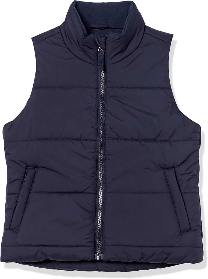 Heavyweight Puffer Vest for Girls and Toddlers