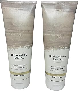 Sunwashed Santal Hydrating Body Cream, 8 oz, 2-pack