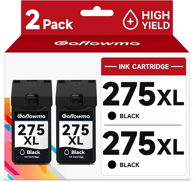 Black Ink Cartridge Replacement for PIXMA Printers