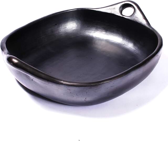 Large 2.5 Qt Clay Square Roasting Pan