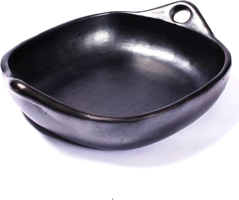 Large 2.5 Qt Clay Square Roasting Pan